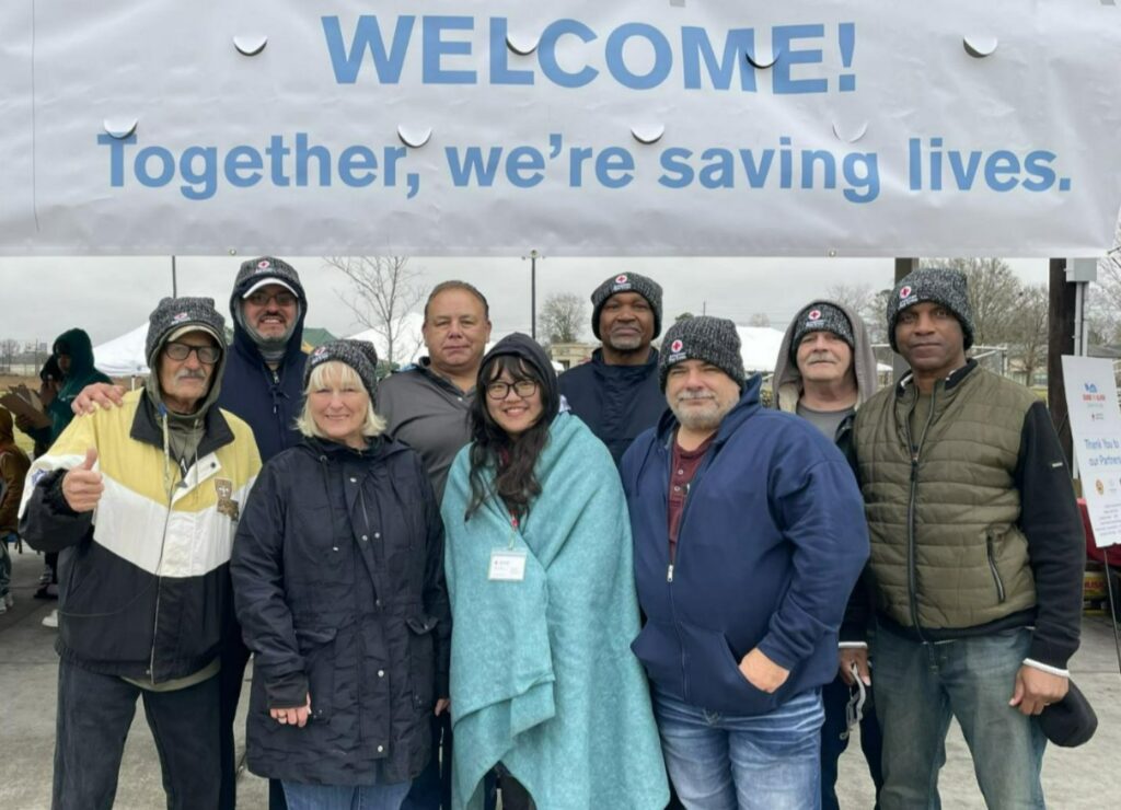 Parole Project representatives volunteering at the "Sound the Alarm" event